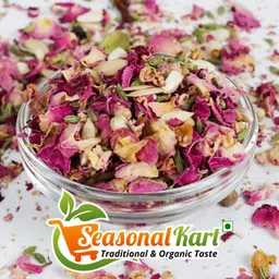 seasonal kart Whole Dry fruits mix Thandai Fresh & Natural No Essence & Color Summer Drink image 4