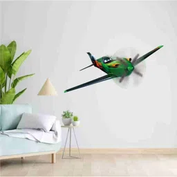 skyolla 59 cm Airplane Wall Sticker – Self Adhesive Vinyl Décor for Kids’ Room,Nursery Room Self Adhesive Sticker image 4