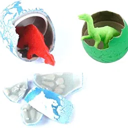 rvm toys 2 Pieces of Magic Water Growing Dinosaur Animal Hatching Egg Novelty Toy Miniature Small Size image 1