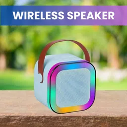 YAROH W12 (PORTABLE WIRELESS BLUETOOTH SPEAKER) Dynamic Thunder Sound & RGB LightX334 10 W Bluetooth Laptop/Desktop Speaker-picture-23
