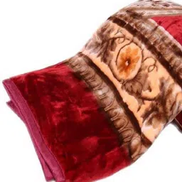 swikon star Floral Single Mink Blanket for Heavy Winter image 2