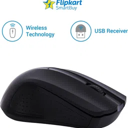 Flipkart SmartBuy WLTM006 Wireless Ambidextrous Optical Mouse image 2