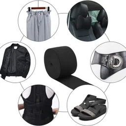 aakriti Woven Black Elastic image 2