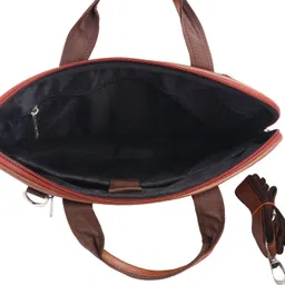 super world Men Tan Messenger Bag - Mini image 4