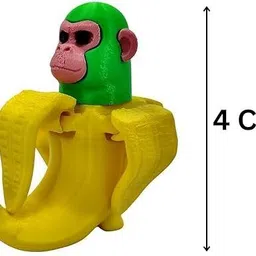jigglejug Tung Tung Tung Sahur Action Figure | 3D Chimpanzini Bananini | Italian Brainrot image 3