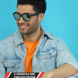 elligator UV Protection, Mirrored Wayfarer Sunglasses (52) image 5