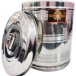sonanshi Steel Grocery Container - 10 L-picture-48