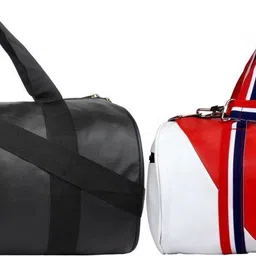 rocketsale 20 L Gym Duffel Bag - DB_57 Gym Bag/ Sport Bag/Tourist Bag/ Fitness Bag - Red, Black-picture-18