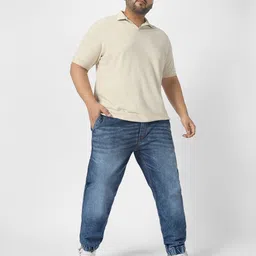 urbano plus Men Regular Mid Rise Blue Jeans image 5