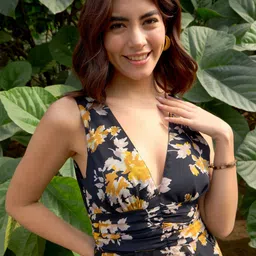 rare Women Fit and Flare Black Midi/Calf Length Dress image 4