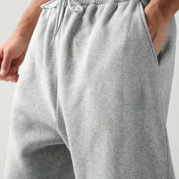 flycollection Men Solid Grey Track Pants image 4