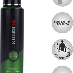 killer Storme and Marine Deodorant Spray - For Men image 4