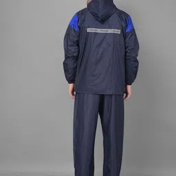 dollar Colorblock Men Raincoat image 2