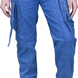 houseofcommon Women Regular Mid Rise Blue Jeans-picture-12