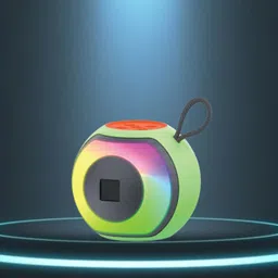 FRONY Pearl Bluetooth (PORTABLE DESKTOP SPEAKER) Deep Bass Sound Long Battery LifeB80 12 W Bluetooth Laptop/Desktop Speaker image 1