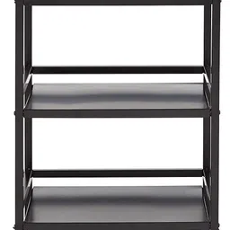 winstar 3-Tier Heavy Duty Metal Rolling Cart with Wheels | Multifunctional Iron Kitchen Trolley image 4