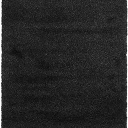 shag weaving Black Polyester Carpet image 4