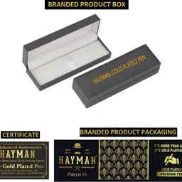 hayman Mini 24 CT Gold Plated Roller Ball Pen image 4