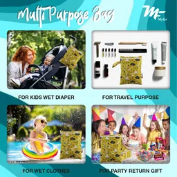 my fav Duck Print Multiutility Wet Dry Pouch / Diaper Bag / Travel Pouch / Travel Kit Diaper Bag image 5