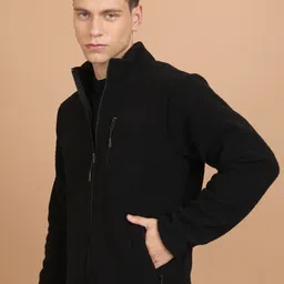 highlander Men Full Sleeve Self Design Sweatshirt image 4