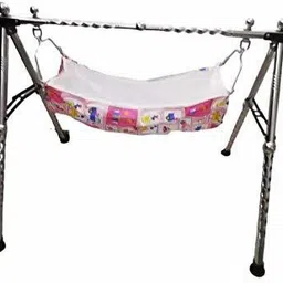 foldable ball round semifolding stainless steel bassinet Bassinet-image-11
