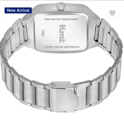 trimax Premium White Square Analog Watch - For Men White square quadz image 4