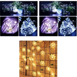 nirvair 36 LEDs 13 m Multicolor Steady Strip Rice Lights-picture-16