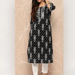 Libas Ethnic Motifs Embroidered Flared Sleeves Gotta Patti Kurta image 2