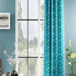 BIANCA Sea Green Room Darkening Door Curtain-picture-24