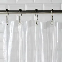 CASA-NEST Transparent Water Proof Long Door Curtain-image-44