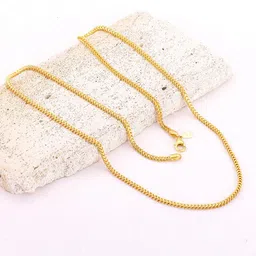 GIVA Men 925 Sterling Silver Gold-Plated Chain-picture-43