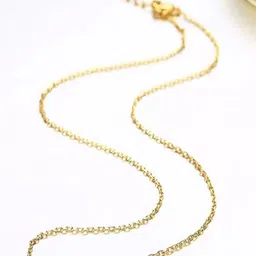 MYKI Unisex Stainless Steel Gold-Plated Chain-picture-52