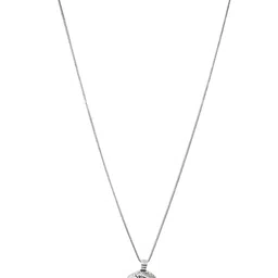 The Roadster Lifestyle Co. Rhodium-Plated Eagle Motif Pendants with Chain image 3