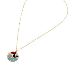 AMI Gold-Plated Enamelled Chain image 3