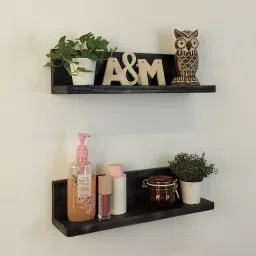 symplify Casper Wooden Wall Shelf Organiser image 3