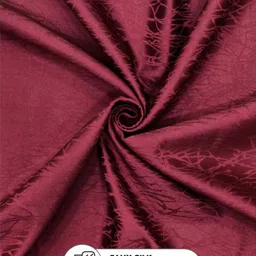 BIANCA Maroon Room Darkening Window Curtain image 5