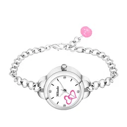 Mikado Women Pack Of 2 Blue & White Dial & Stainless Steel Straps Analogue Watch-Barbie6 image 4