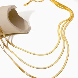 SALVE Stainless Steel Layered Necklace-picture-32