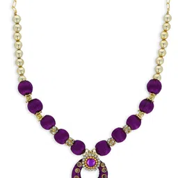 AKSHARA Girls Gold-Plated Necklace-picture-31