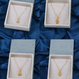 Brandsoon Set Of 4 Gold-Plated Brass Chain-image-5