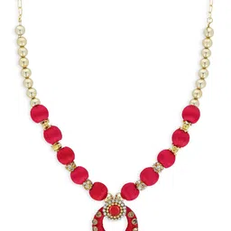 AKSHARA Girls Gold-Plated Necklace-picture-13