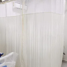 CASA-NEST Cream-Coloured Long Door Hospital Partition Curtain image 2