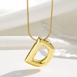 DIVASTRI Gold-Plated Contemporary Pendants with Chains image 5