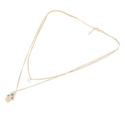 AMI Set of 2 Gold-Plated Layered Chains image 3