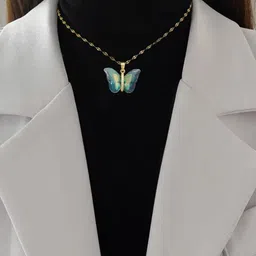 DIVASTRI Gold-Plated Animal Shaped Pendants with Chains image 4