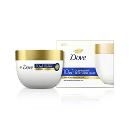 Dove Set of Daily Shine Shampoo + Intense Repair Conditioner + Deep Repair Hair Mask image 2