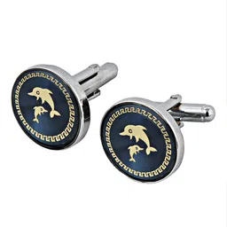 LUCKY JEWELLERY Silver Plated Formal Cuff Shirt Button, Blazer Cufflinks image 4