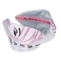 hair drama co. HAIR DRAMA COMPANY Girls Pink & White Embellished Hairband image 2