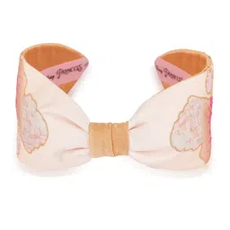 hair drama co. HAIR DRAMA COMPANY Kids Girls White & Pink Disney Princess Knotted embroidered Hairband image 4