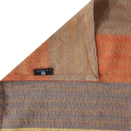 Multicolor Cotton Striped 90x60 Inches Table Cloth by Arrabi image 4